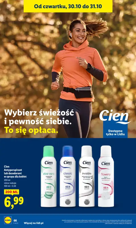 Lidl - gazetka promocyjna Oferta od czwartku od czwartku 30.10 do piątku 31.10 - strona 70
