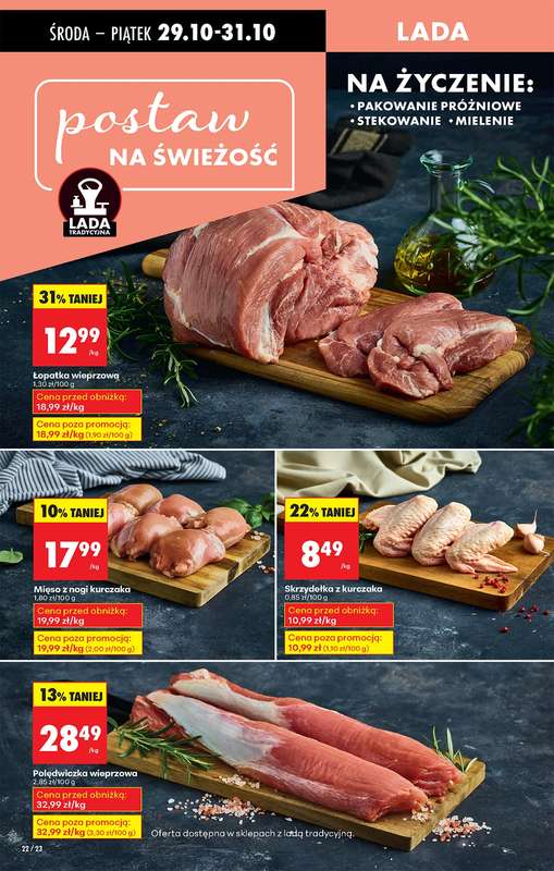 Biedronka - gazetka promocyjna Od 艣rody, Z lad膮 tradycyjn膮 od 艣rody 29.10 do 艣rody 05.11 - strona 28 Biedronka - gazetka promocyjna Od 艣rody, Z lad膮 tradycyjn膮 od 艣rody 29.10 do 艣rody 05.11 - strona 28