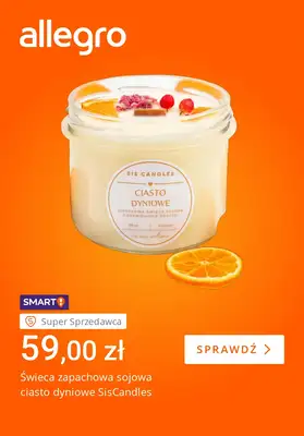 Allegro - gazetka promocyjna Ciepło i przytulnie w domu od czwartku 30.10 do czwartku 06.11 Allegro - gazetka promocyjna Ciepło i przytulnie w domu od czwartku 30.10 do czwartku 06.11
