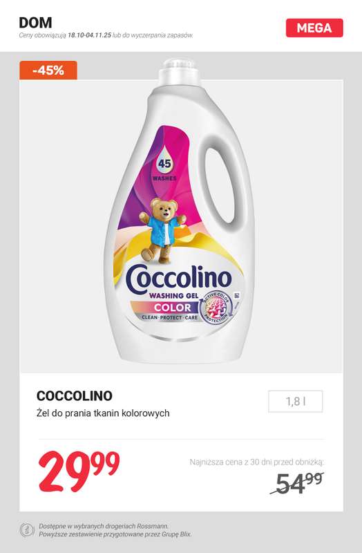 Rossmann - gazetka promocyjna Produkty min. 40% TANIEJ od soboty 01.11 do wtorku 04.11 - strona 4