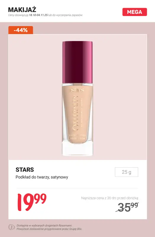 Rossmann - gazetka promocyjna Produkty min. 40% TANIEJ od soboty 01.11 do wtorku 04.11 - strona 11