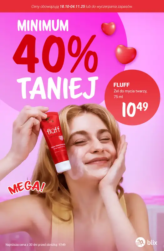 Rossmann - gazetka promocyjna Produkty min. 40% TANIEJ  