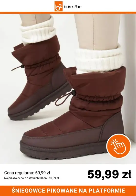 Born2be - gazetka promocyjna Śniegowce od 49,99 zł od czwartku 30.10 do środy 12.11 - strona 6