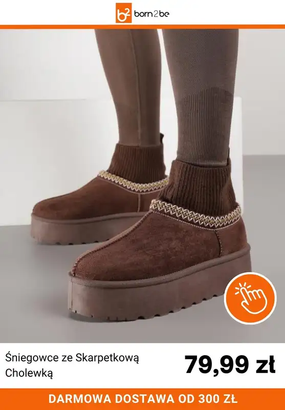 Born2be - gazetka promocyjna Śniegowce od 49,99 zł od czwartku 30.10 do środy 12.11 - strona 8