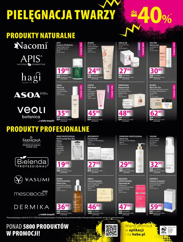 Hebe - gazetka promocyjna Ulotka od czwartku 30.10 do środy 12.11 - strona 4