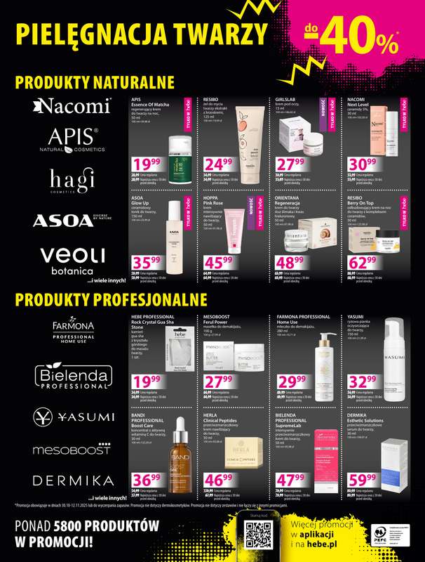 Hebe - gazetka promocyjna Ulotka od czwartku 30.10 do 艣rody 12.11 - strona 4 Hebe - gazetka promocyjna Ulotka od czwartku 30.10 do 艣rody 12.11 - strona 4