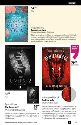 Empik - gazetka promocyjna Tom kultury: książki od środy 29.10 do wtorku 11.11 - strona 15 Empik - gazetka promocyjna Tom kultury: książki od środy 29.10 do wtorku 11.11 - strona 15