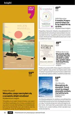 Empik - gazetka promocyjna Tom kultury: książki od środy 29.10 do wtorku 11.11 - strona 52 Empik - gazetka promocyjna Tom kultury: książki od środy 29.10 do wtorku 11.11 - strona 52