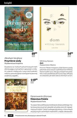 Empik - gazetka promocyjna Tom kultury: książki od środy 29.10 do wtorku 11.11 - strona 12 Empik - gazetka promocyjna Tom kultury: książki od środy 29.10 do wtorku 11.11 - strona 12