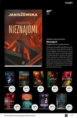 Empik - gazetka promocyjna Tom kultury: książki od środy 29.10 do wtorku 11.11 - strona 17 Empik - gazetka promocyjna Tom kultury: książki od środy 29.10 do wtorku 11.11 - strona 17