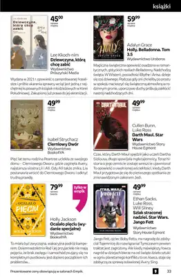 Empik - gazetka promocyjna Tom kultury: książki od środy 29.10 do wtorku 11.11 - strona 33 Empik - gazetka promocyjna Tom kultury: książki od środy 29.10 do wtorku 11.11 - strona 33