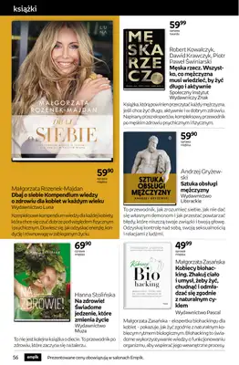 Empik - gazetka promocyjna Tom kultury: książki od środy 29.10 do wtorku 11.11 - strona 56 Empik - gazetka promocyjna Tom kultury: książki od środy 29.10 do wtorku 11.11 - strona 56