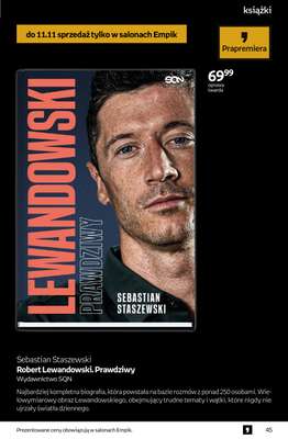 Empik - gazetka promocyjna Tom kultury: książki od środy 29.10 do wtorku 11.11 - strona 45