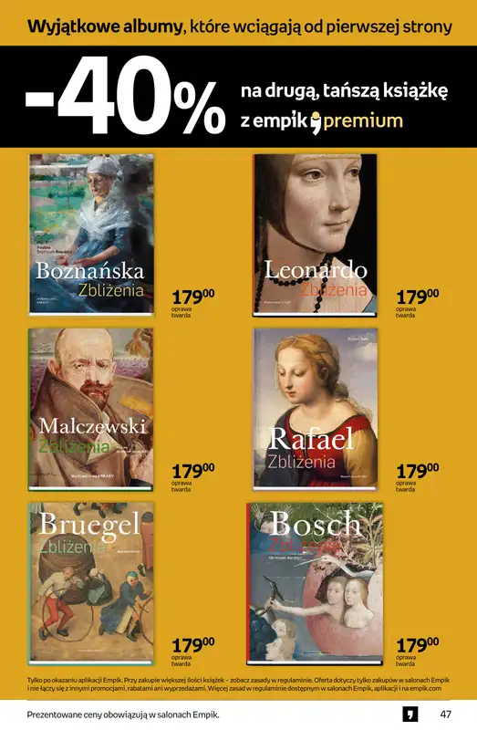 Empik - gazetka promocyjna Tom kultury: książki od środy 29.10 do wtorku 11.11 - strona 47