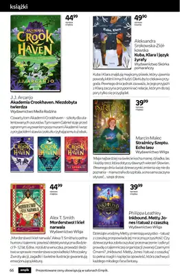 Empik - gazetka promocyjna Tom kultury: książki od środy 29.10 do wtorku 11.11 - strona 66 Empik - gazetka promocyjna Tom kultury: książki od środy 29.10 do wtorku 11.11 - strona 66