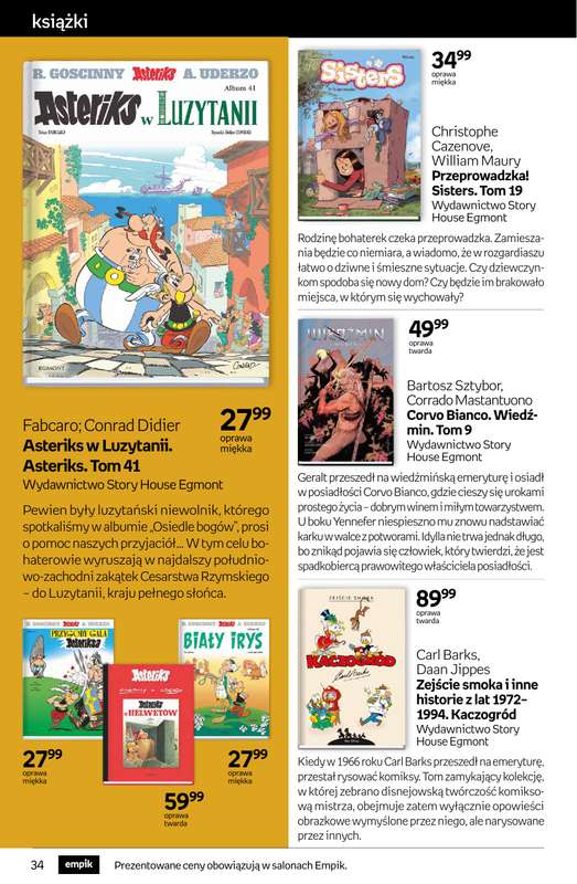 Empik - gazetka promocyjna Tom kultury: książki od środy 29.10 do wtorku 11.11 - strona 34