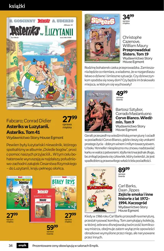 Empik - gazetka promocyjna Tom kultury: książki od środy 29.10 do wtorku 11.11 - strona 34