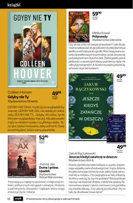 Empik - gazetka promocyjna Tom kultury: książki od środy 29.10 do wtorku 11.11 - strona 16 Empik - gazetka promocyjna Tom kultury: książki od środy 29.10 do wtorku 11.11 - strona 16