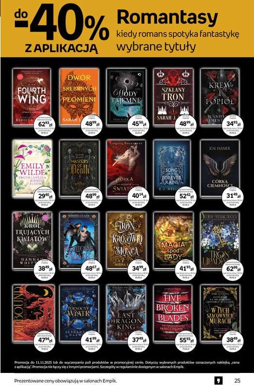 Empik - gazetka promocyjna Tom kultury: książki od środy 29.10 do wtorku 11.11 - strona 25