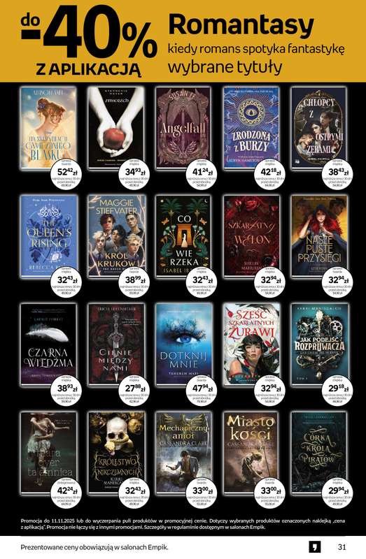 Empik - gazetka promocyjna Tom kultury: książki od środy 29.10 do wtorku 11.11 - strona 31