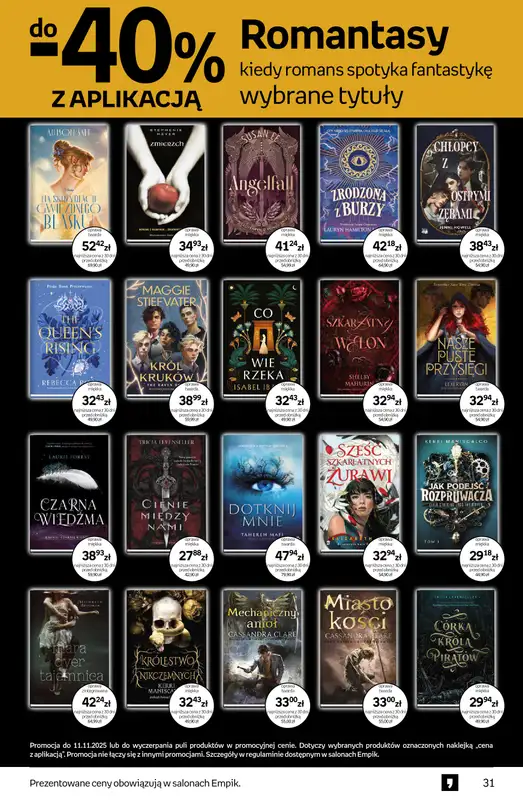 Empik - gazetka promocyjna Tom kultury: książki od środy 29.10 do wtorku 11.11 - strona 31