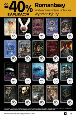 Empik - gazetka promocyjna Tom kultury: książki od środy 29.10 do wtorku 11.11 - strona 31 Empik - gazetka promocyjna Tom kultury: książki od środy 29.10 do wtorku 11.11 - strona 31