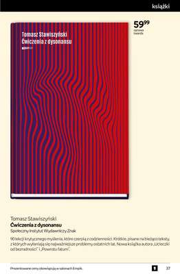 Empik - gazetka promocyjna Tom kultury: książki od środy 29.10 do wtorku 11.11 - strona 37