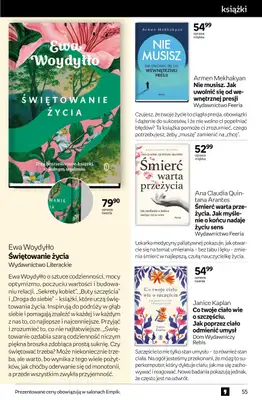 Empik - gazetka promocyjna Tom kultury: książki od środy 29.10 do wtorku 11.11 - strona 55 Empik - gazetka promocyjna Tom kultury: książki od środy 29.10 do wtorku 11.11 - strona 55