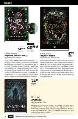 Empik - gazetka promocyjna Tom kultury: książki od środy 29.10 do wtorku 11.11 - strona 24 Empik - gazetka promocyjna Tom kultury: książki od środy 29.10 do wtorku 11.11 - strona 24