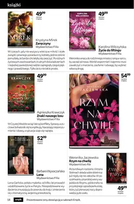 Empik - gazetka promocyjna Tom kultury: książki od środy 29.10 do wtorku 11.11 - strona 14 Empik - gazetka promocyjna Tom kultury: książki od środy 29.10 do wtorku 11.11 - strona 14