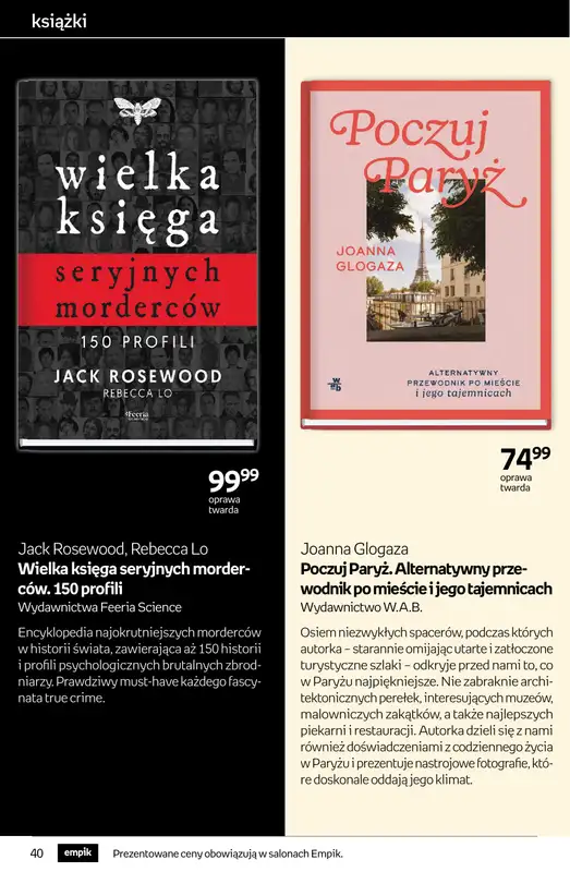 Empik - gazetka promocyjna Tom kultury: książki od środy 29.10 do wtorku 11.11 - strona 40