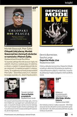 Empik - gazetka promocyjna Tom kultury: książki od środy 29.10 do wtorku 11.11 - strona 43
