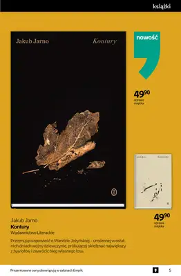 Empik - gazetka promocyjna Tom kultury: książki od środy 29.10 do wtorku 11.11 - strona 5 Empik - gazetka promocyjna Tom kultury: książki od środy 29.10 do wtorku 11.11 - strona 5