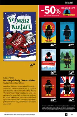 Empik - gazetka promocyjna Tom kultury: książki od środy 29.10 do wtorku 11.11 - strona 67 Empik - gazetka promocyjna Tom kultury: książki od środy 29.10 do wtorku 11.11 - strona 67