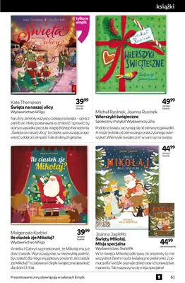 Empik - gazetka promocyjna Tom kultury: książki od środy 29.10 do wtorku 11.11 - strona 61 Empik - gazetka promocyjna Tom kultury: książki od środy 29.10 do wtorku 11.11 - strona 61