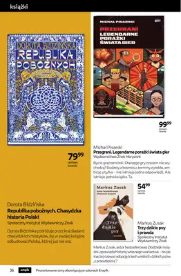 Empik - gazetka promocyjna Tom kultury: książki od środy 29.10 do wtorku 11.11 - strona 36 Empik - gazetka promocyjna Tom kultury: książki od środy 29.10 do wtorku 11.11 - strona 36