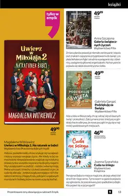 Empik - gazetka promocyjna Tom kultury: książki od środy 29.10 do wtorku 11.11 - strona 13 Empik - gazetka promocyjna Tom kultury: książki od środy 29.10 do wtorku 11.11 - strona 13