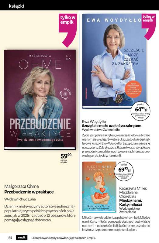 Empik - gazetka promocyjna Tom kultury: książki od środy 29.10 do wtorku 11.11 - strona 54