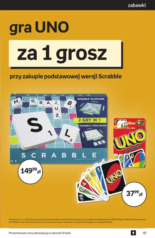 Empik - gazetka promocyjna Tom kultury: zabawki od środy 29.10 do wtorku 11.11 - strona 9