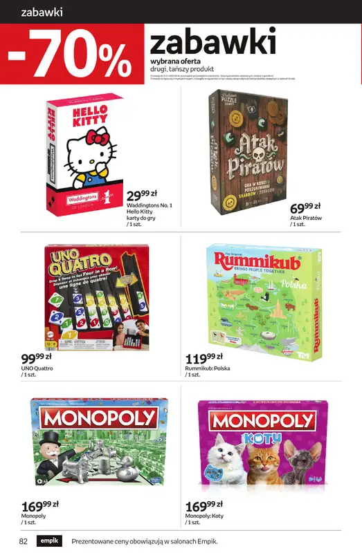 Empik - gazetka promocyjna Tom kultury: zabawki od środy 29.10 do wtorku 11.11 - strona 4