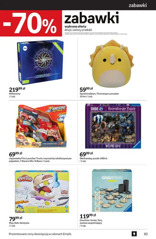Empik - gazetka promocyjna Tom kultury: zabawki od środy 29.10 do wtorku 11.11 - strona 5