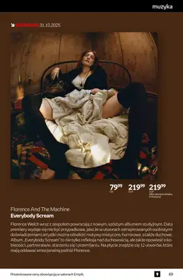 Empik - gazetka promocyjna Tom kultury: muzyka od środy 29.10 do wtorku 11.11 - strona 2 Empik - gazetka promocyjna Tom kultury: muzyka od środy 29.10 do wtorku 11.11 - strona 2