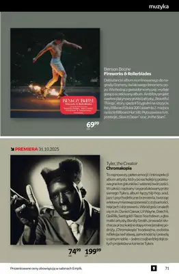 Empik - gazetka promocyjna Tom kultury: muzyka od środy 29.10 do wtorku 11.11 - strona 4 Empik - gazetka promocyjna Tom kultury: muzyka od środy 29.10 do wtorku 11.11 - strona 4