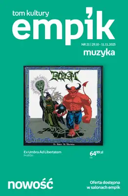 Empik - gazetka promocyjna Tom kultury: muzyka od środy 29.10 do wtorku 11.11 Empik - gazetka promocyjna Tom kultury: muzyka od środy 29.10 do wtorku 11.11