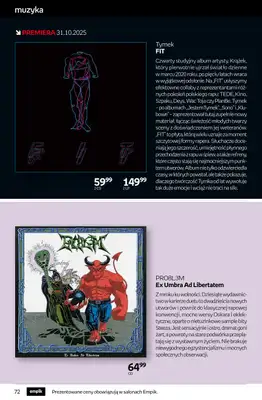 Empik - gazetka promocyjna Tom kultury: muzyka od środy 29.10 do wtorku 11.11 - strona 5 Empik - gazetka promocyjna Tom kultury: muzyka od środy 29.10 do wtorku 11.11 - strona 5