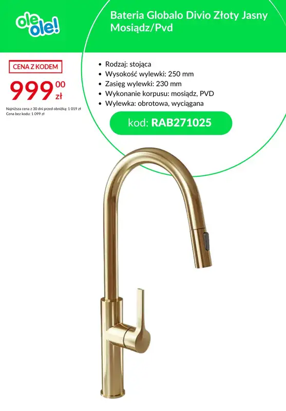 BEST SALE - gazetka promocyjna OleOle! | Dni spadających cen! od czwartku 30.10  - strona 6