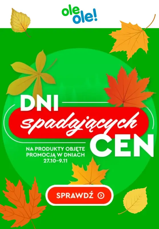 BEST SALE - gazetka promocyjna OleOle! | Dni spadających cen!  