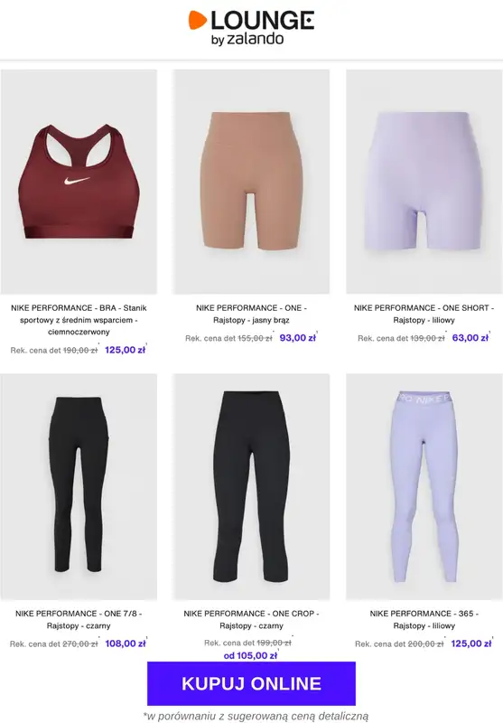 Lounge by Zalando - gazetka promocyjna Specjalne okazje: Nike Performance   - strona 3