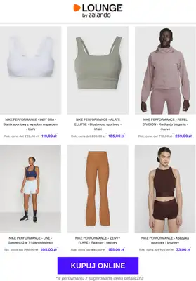 Lounge by Zalando - gazetka promocyjna Specjalne okazje: Nike Performance od czwartku 30.10 do poniedziałku 03.11 - strona 5