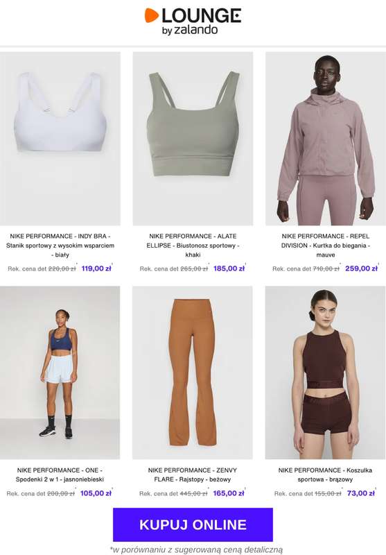 Lounge by Zalando - gazetka promocyjna Specjalne okazje: Nike Performance od czwartku 30.10 do poniedziałku 03.11 - strona 5